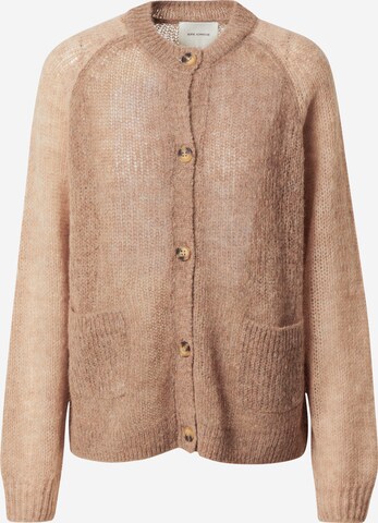 Sofie Schnoor Knit Cardigan in Beige: front