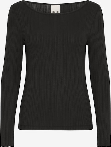 T-shirt 'ICHCELLA' ICHI en noir : devant
