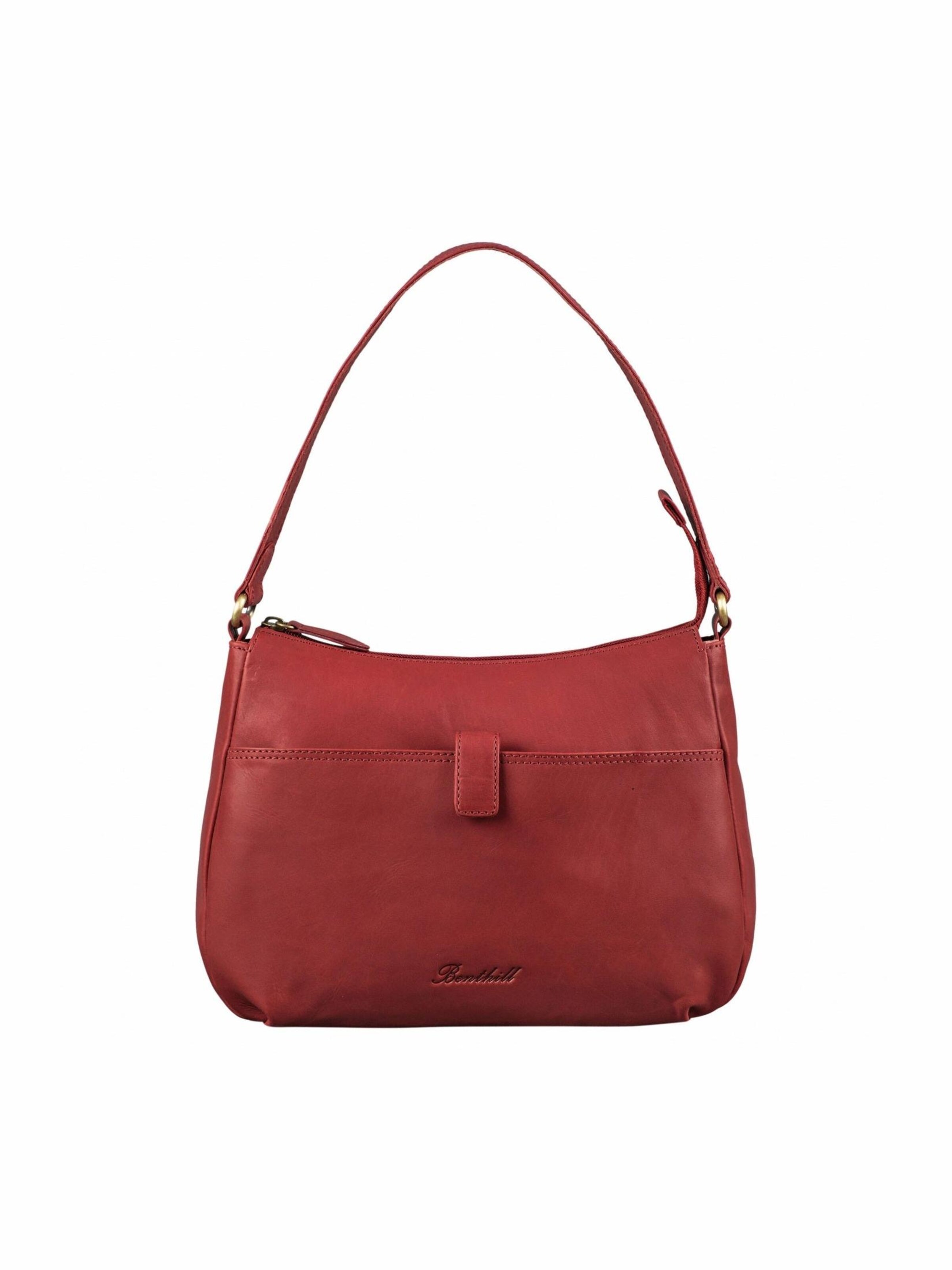 Benthill Schultertasche‌‌‌ in Rot: Vorderseite