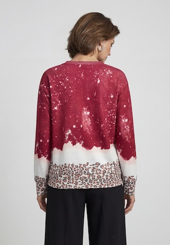 Sweat-shirt usha BLACK LABEL en rouge
