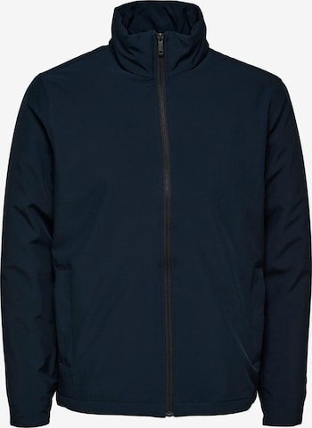 SELECTED HOMME Between-Season Jacket 'Atlanta' in Blue: front