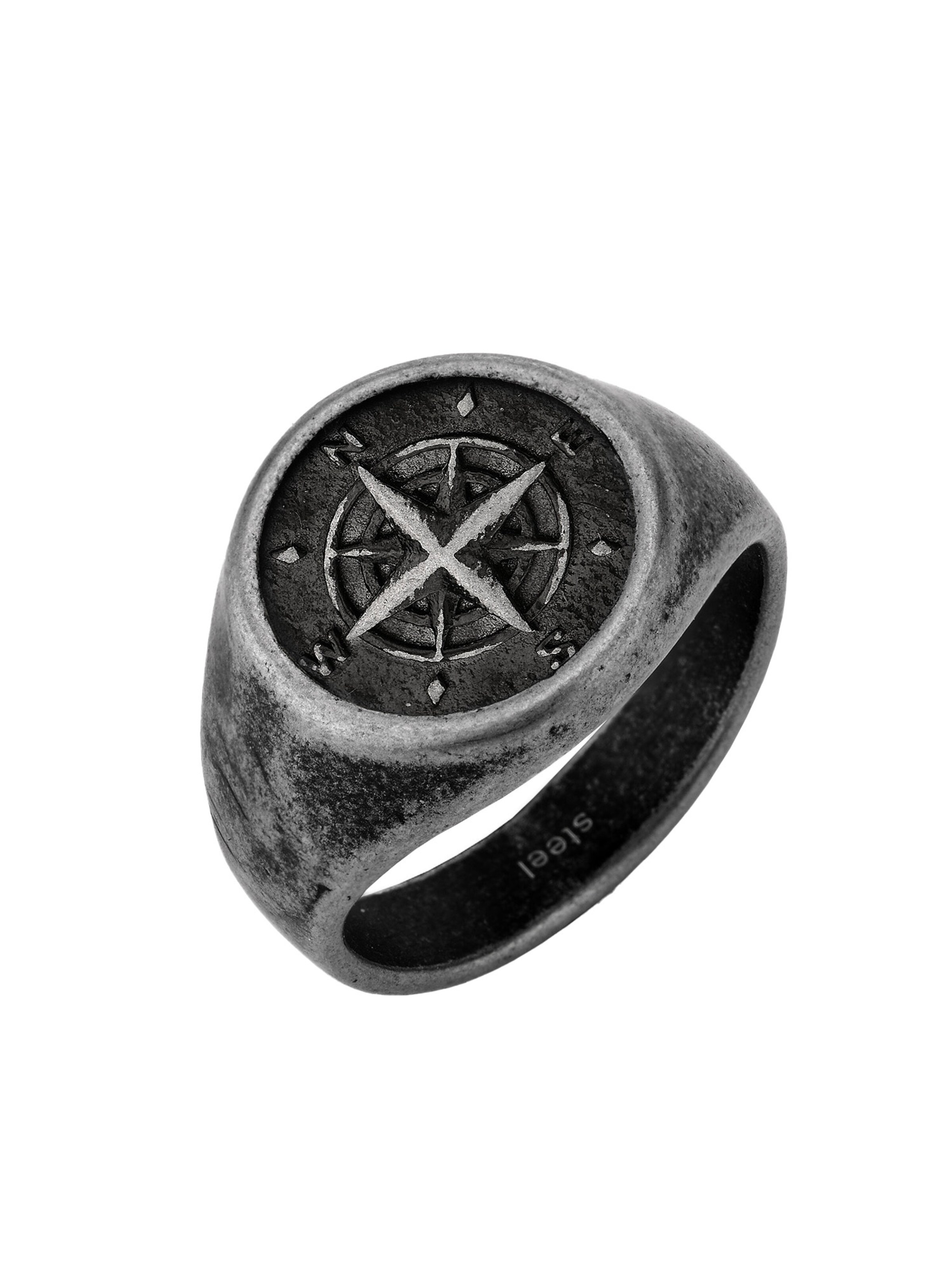 FYNCH-HATTON Ring in Grau: Vorderseite