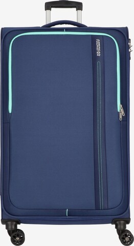 Valisette American Tourister en bleu : devant