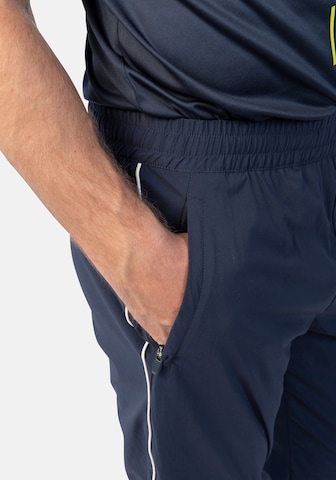 Stooker Men Tapered Workout Pants 'Luke' in Blue