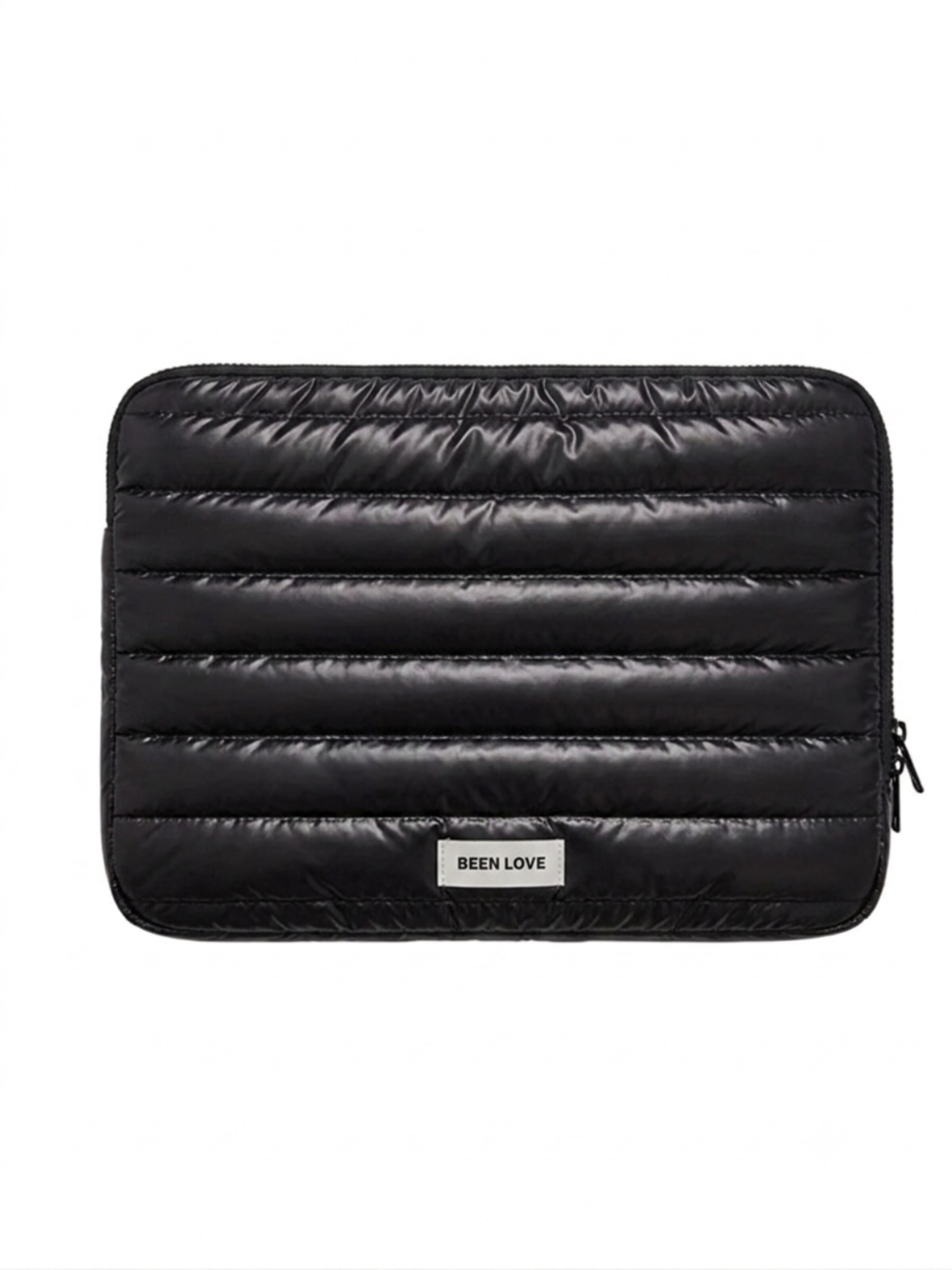 MEVYRA Laptop Bag 'Laptop‑Schutzhülle Metallic - 13,3 Zoll - 34 × 2,5 × 24' in Black: front