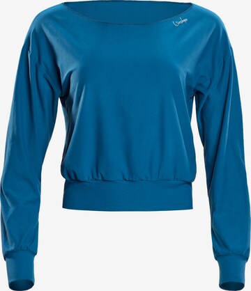 Winshape Functioneel shirt 'LS003LS' in Blauw: voorkant