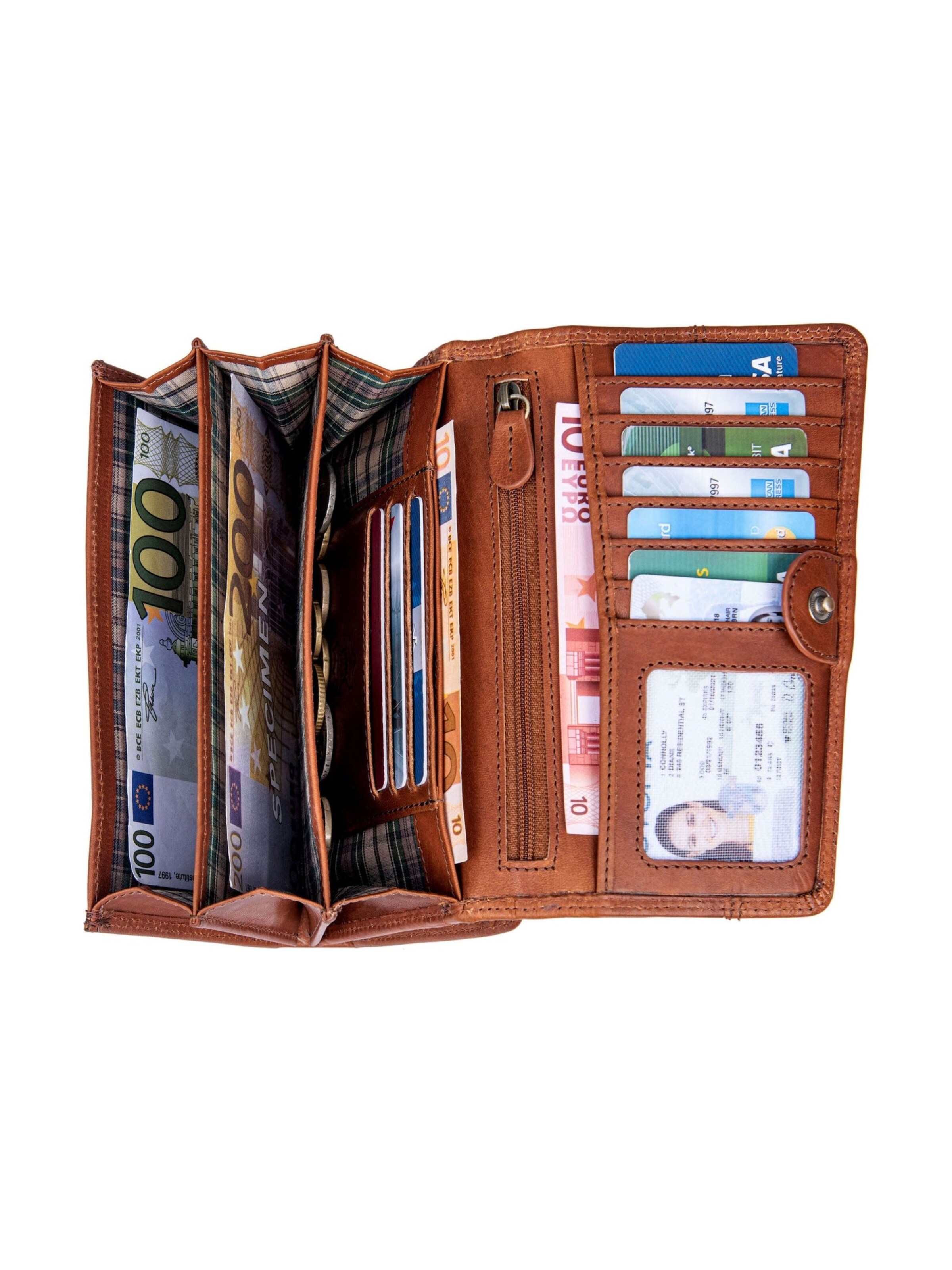 Benthill Wallet in Brown