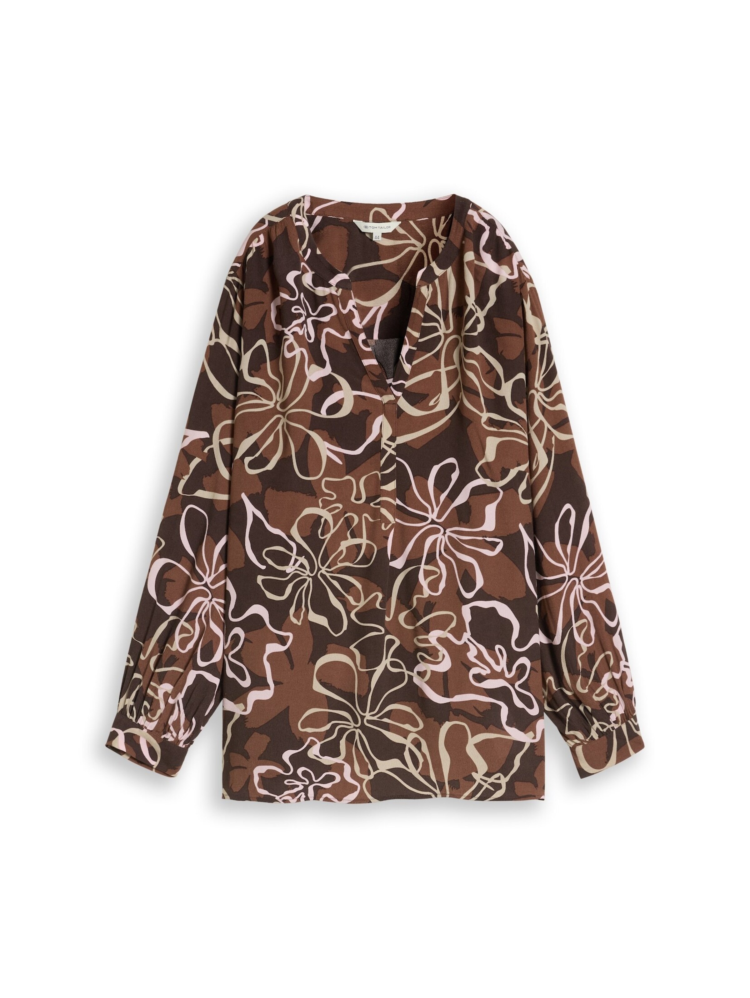 Tom Tailor Women + Blouse in Brown: front