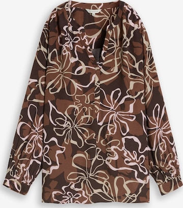 Tom Tailor Women + Bluse in Braun: Vorderseite