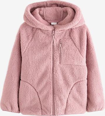 rožinė Next Flisinis džemperis: priekis