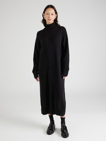 MSCH COPENHAGEN Πλεκτό φόρεμα 'Odanna' σε μαύρο: μπροστά