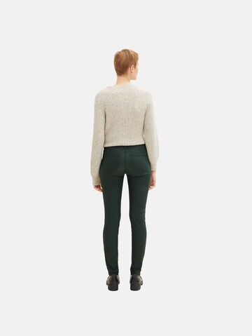 TOM TAILOR DENIM Skinny Jeans 'Nela' in Groen