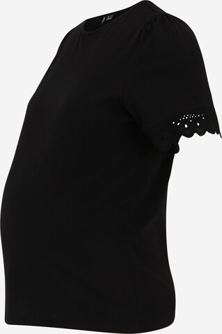 Vero Moda Maternity Koszulka 'PANNA GLENN' w kolorze czarny: przód
