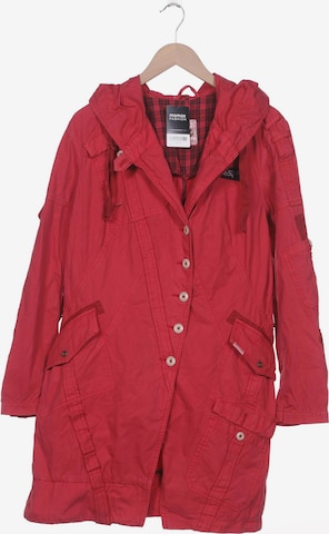 khujo Jacket & Coat in XXL in Red: front
