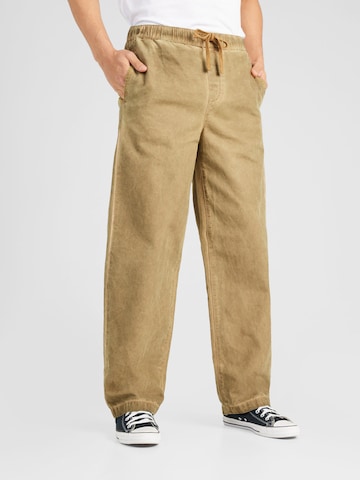 TOPMAN Regular Broek in Beige: voorkant