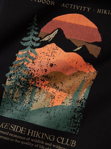 NAME IT - Sudadera en negro