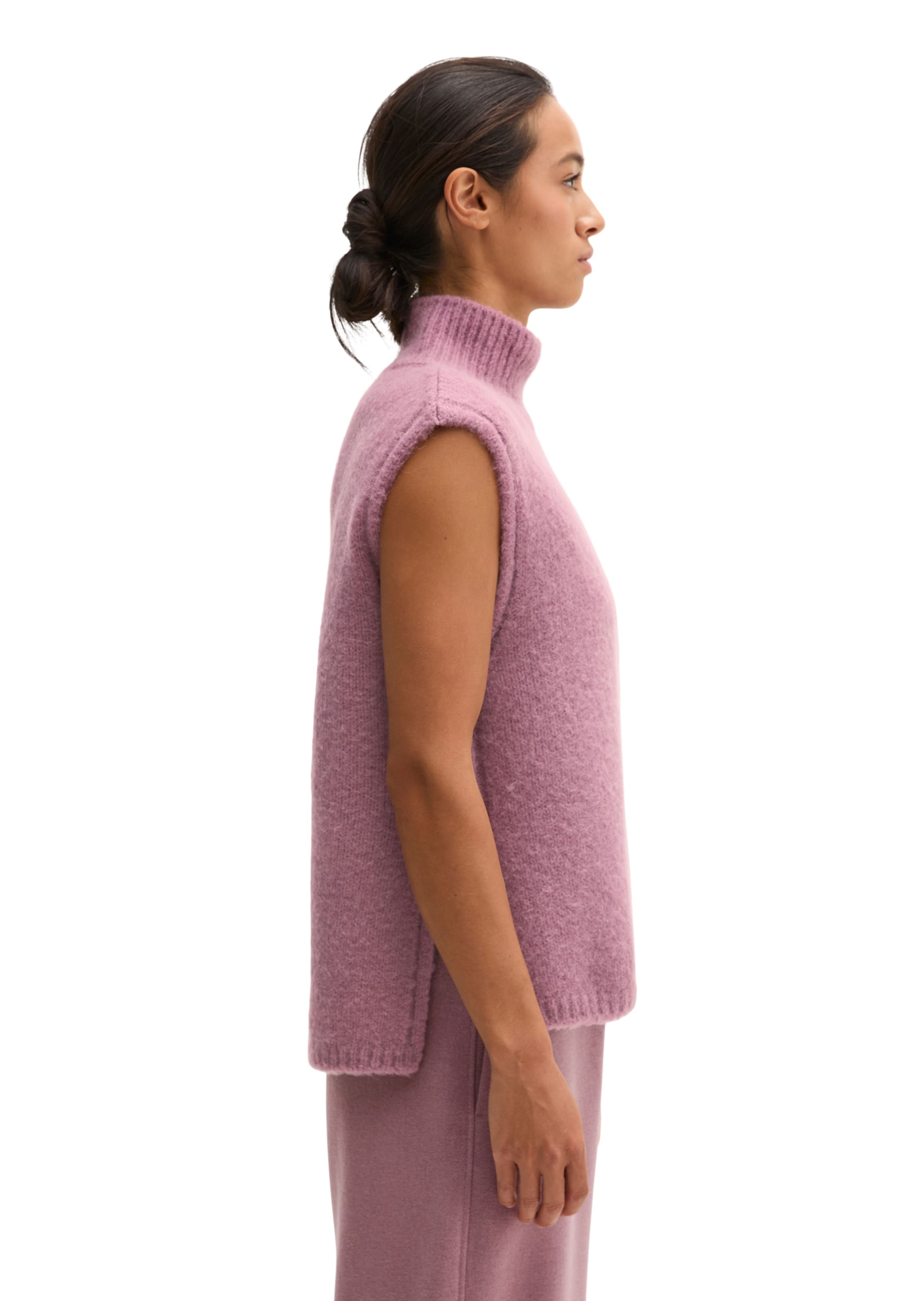 Pull-over Marc O'Polo en violet : sur le côté