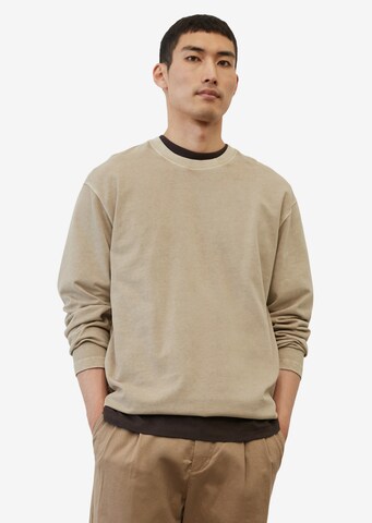 Marc O'Polo Sweatshirt in Brown: front