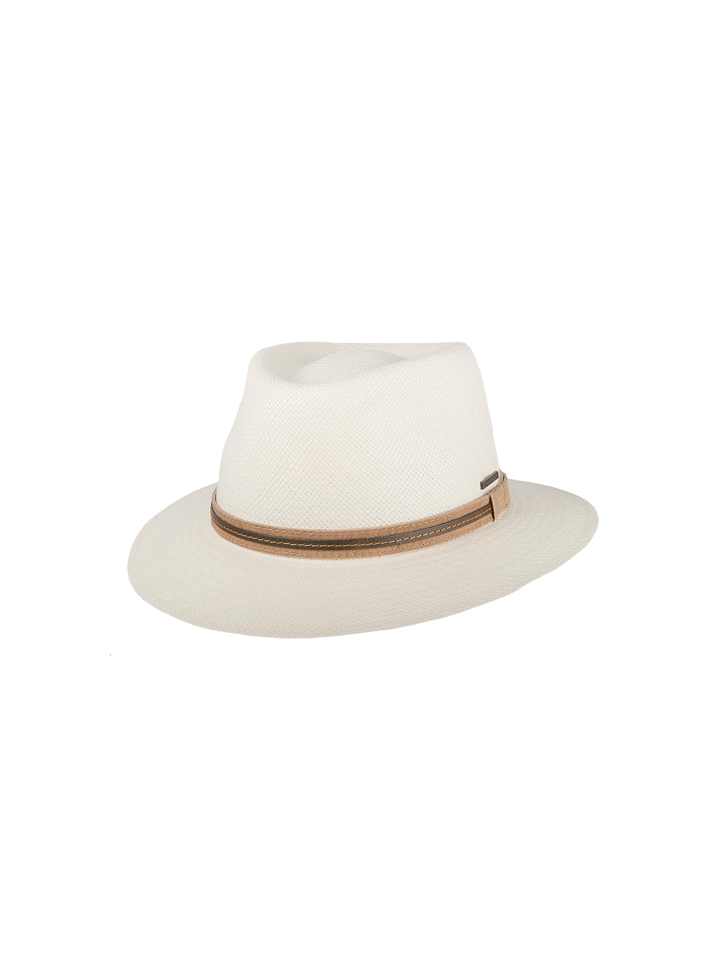 Hatland Hat 'Verdon Panama' in White: front