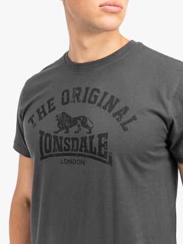 LONSDALE Футболка 'ORIGINAL' в Серый