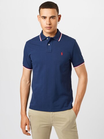 Polo Ralph Lauren - Camisa em azul: frente