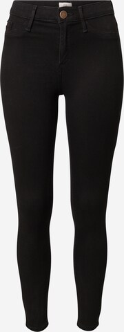 River Island - regular Vaquero 'Molly' en negro: frente