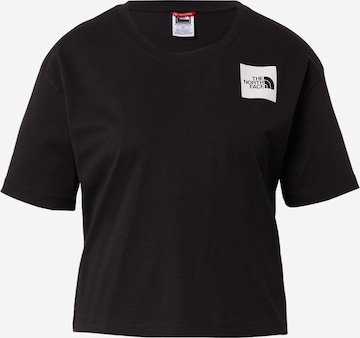 THE NORTH FACE - Camiseta 'Fine' en negro: frente