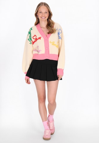 Cardigan 'Young Fashion' MYMO en blanc