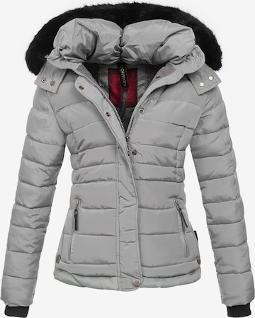 Veste d’hiver 'Chloe' NAVAHOO en gris : devant