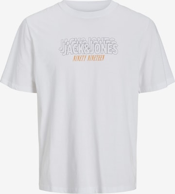 T-Shirt JACK & JONES en blanc : devant