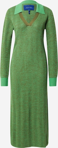 Résumé Knitted dress 'OWORS' in Green: front