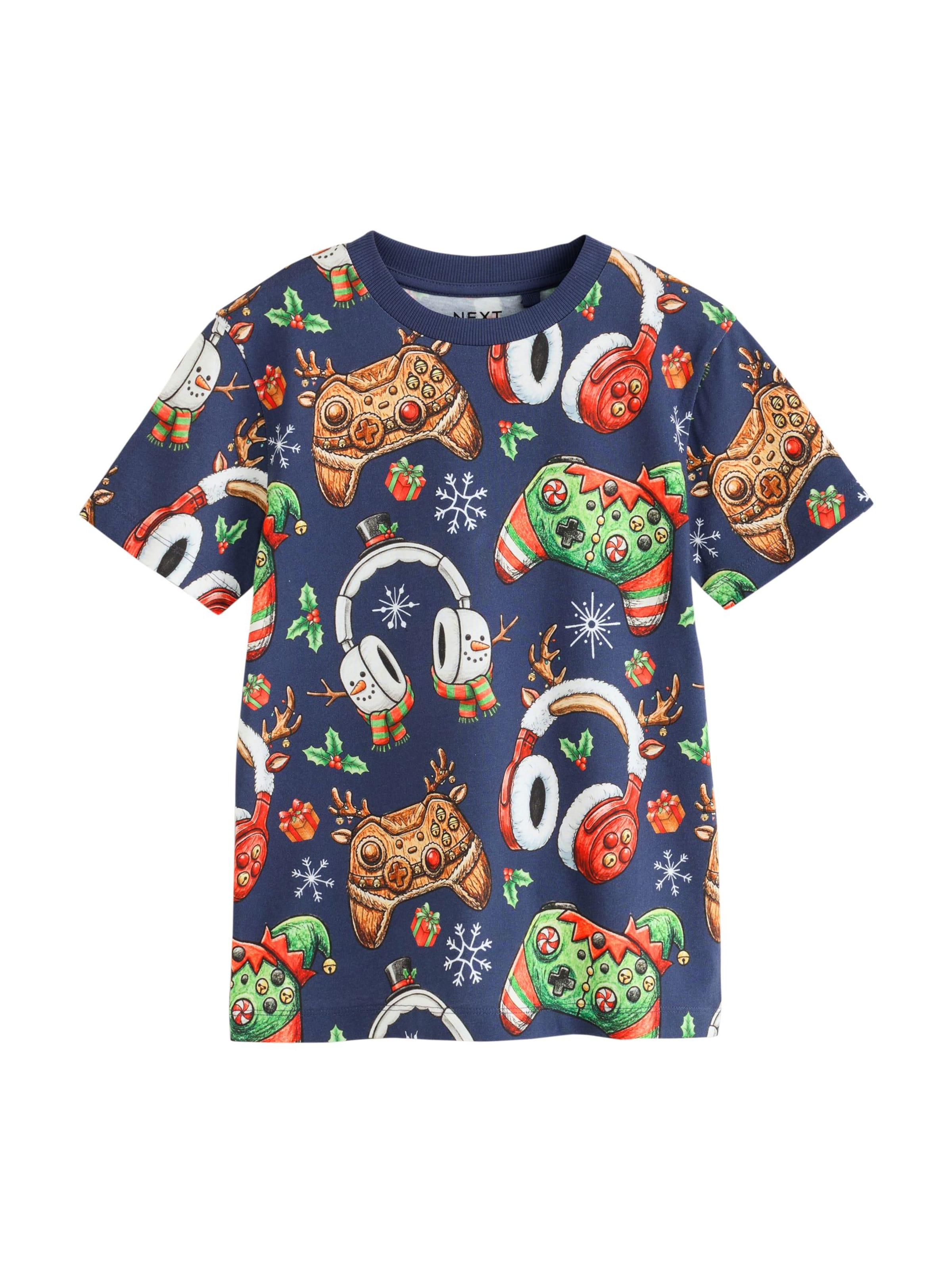 Next - Camiseta en azul: frente
