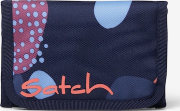 Portamonete di Satch in blu: frontale