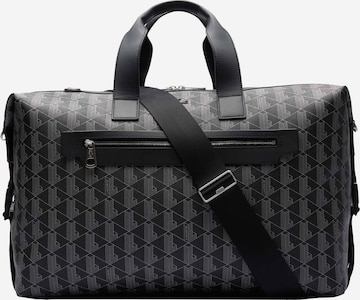 Sac week-end LACOSTE en noir : devant