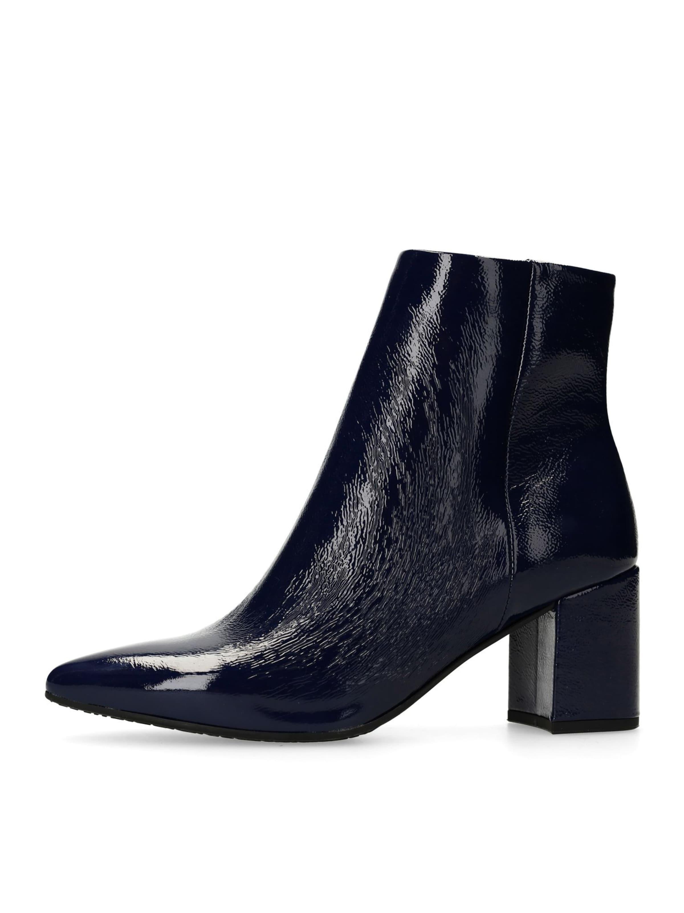 MANFIELD Stiefelette in Blau: Vorderseite