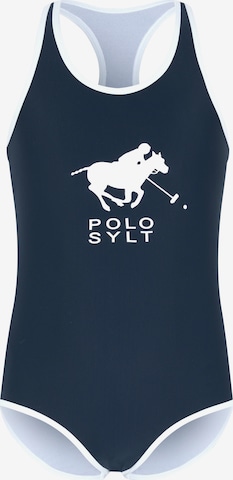 Polo Sylt Swimsuit in Blue: front