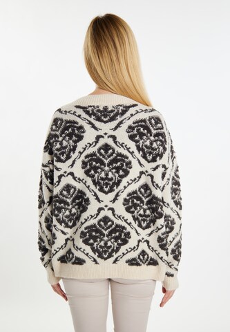 Usha Knit Cardigan in Beige