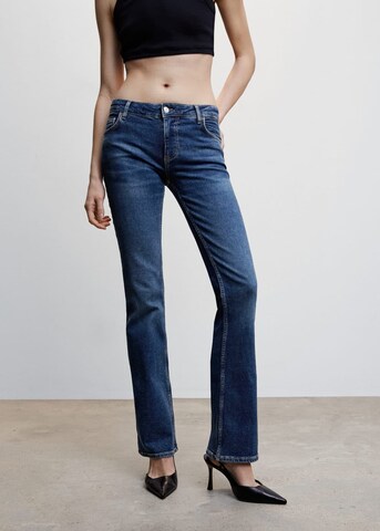 MANGO Bootcut Jeans 'Kate' in Blauw