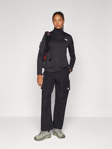 THE NORTH FACE Funkčná flisová bunda 'MISTYESCAPE' - Čierna