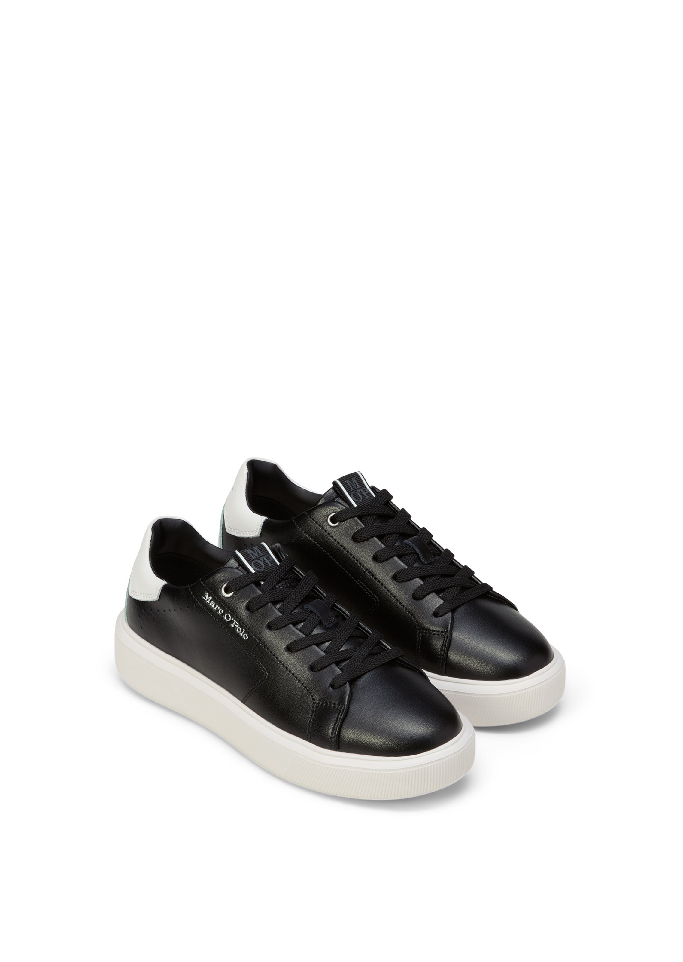 Baskets basses 'Kaira' Marc O'Polo en noir