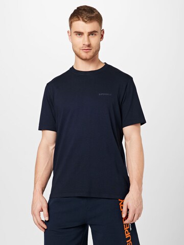 Superdry T-Shirt in Blau: predná strana