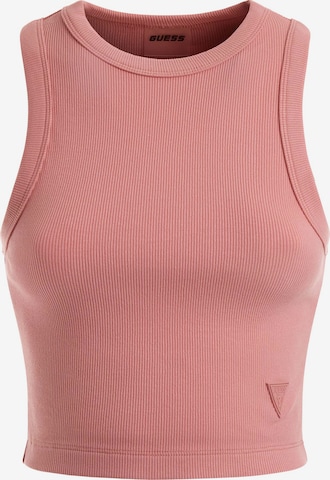 GUESS - Top em rosa: frente