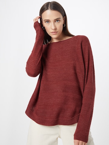 ONLY Pullover 'Caviar' in Rot: predná strana