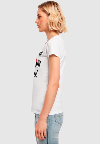 T-shirt 'Mother's Day - Minnie Happiest Mom Ever' ABSOLUTE CULT en blanc