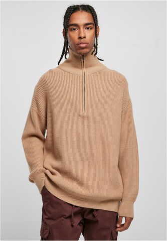 Pull-over Urban Classics en beige : devant