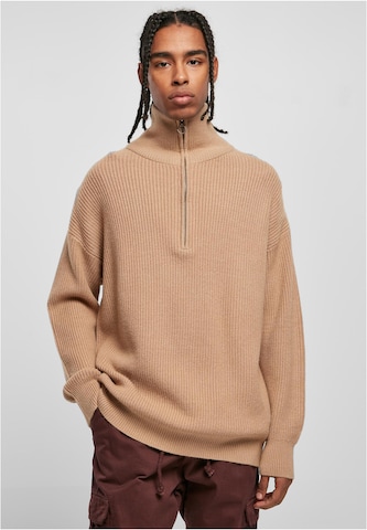 Urban Classics Sweater in Beige: front