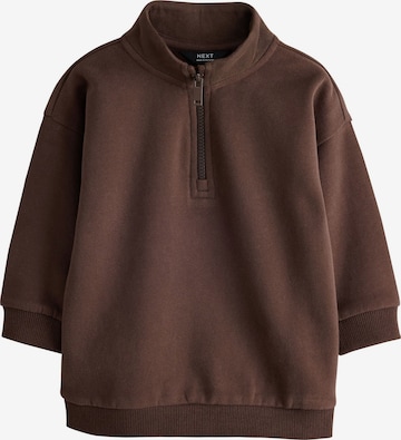 Sweat Next en marron : devant