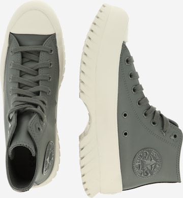 Sneaker alta 'Lugged 2.0' di CONVERSE in grigio