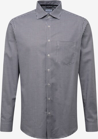 SEIDENSTICKER Regular fit Business Shirt in Blue: front