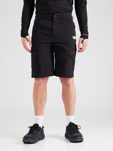 regular Pantaloni per outdoor 'EXPLORATION' di THE NORTH FACE in nero: frontale